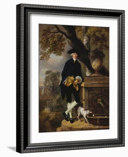 Portrait of a Gentleman-Thomas Gainsborough-Framed Giclee Print