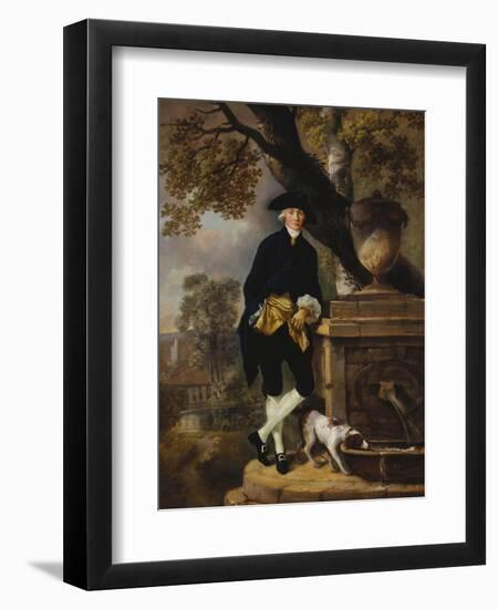 Portrait of a Gentleman-Thomas Gainsborough-Framed Giclee Print