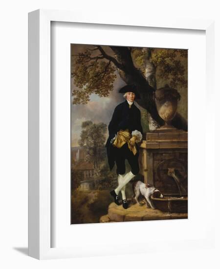 Portrait of a Gentleman-Thomas Gainsborough-Framed Giclee Print