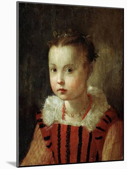 Portrait of a Girl, 16th or Early 17th Century-Federico Barocci-Mounted Giclee Print