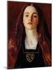 Portrait of a Girl, 1857-John Everett Millais-Mounted Giclee Print