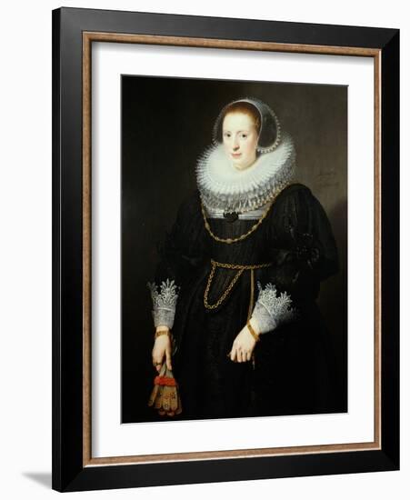 Portrait of a Girl, Aged 18-Michiel Jansz. van Miereveld-Framed Giclee Print