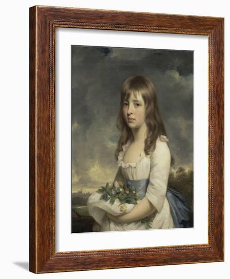 Portrait of a Girl, C.1790-Sir William Beechey-Framed Giclee Print