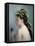 Portrait of a Girl Holding a Sparrow-Eva Gonzales-Framed Premier Image Canvas