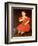 Portrait of a Girl in a Red Dress-Phillips-Framed Giclee Print