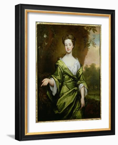 Portrait of a Girl in Green, Probably a Marriage Portrait, 1702-Godfrey Kneller-Framed Giclee Print