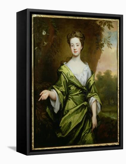 Portrait of a Girl in Green, Probably a Marriage Portrait, 1702-Godfrey Kneller-Framed Premier Image Canvas
