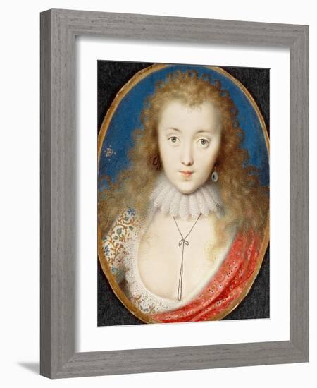 Portrait of a Girl, Probably Venetia Stanley (1600-1633), Later Lady Digby-Peter Oliver-Framed Giclee Print