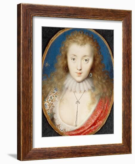 Portrait of a Girl, Probably Venetia Stanley (1600-1633), Later Lady Digby-Peter Oliver-Framed Giclee Print