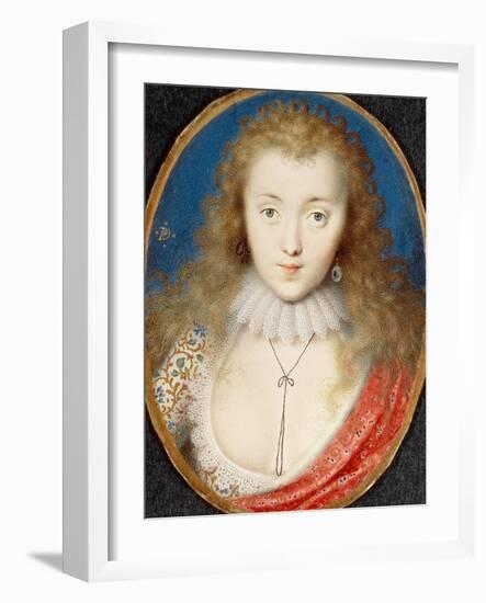 Portrait of a Girl, Probably Venetia Stanley (1600-1633), Later Lady Digby-Peter Oliver-Framed Giclee Print