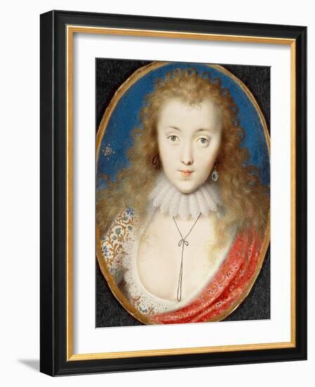 Portrait of a Girl, Probably Venetia Stanley (1600-1633), Later Lady Digby-Peter Oliver-Framed Giclee Print