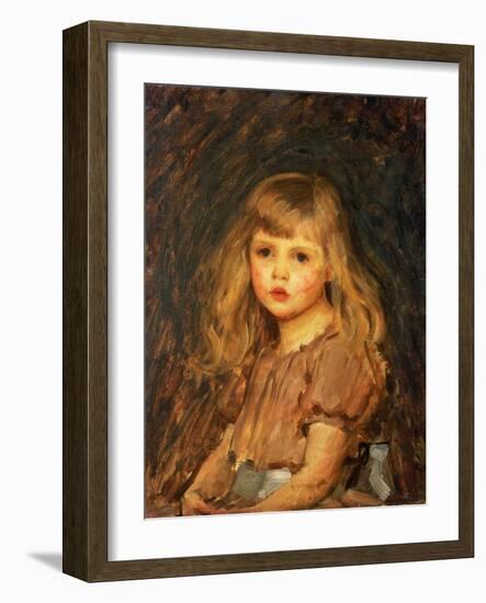 Portrait of a Girl-John William Waterhouse-Framed Giclee Print