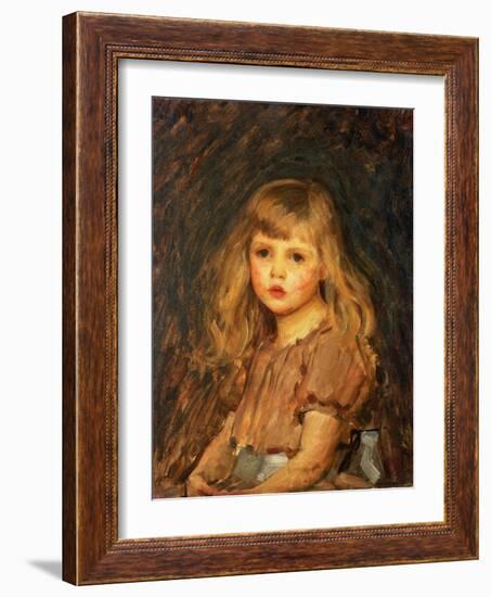 Portrait of a Girl-John William Waterhouse-Framed Giclee Print