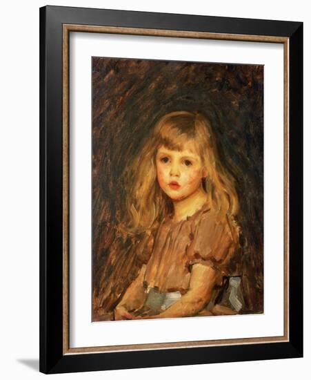 Portrait of a Girl-John William Waterhouse-Framed Giclee Print