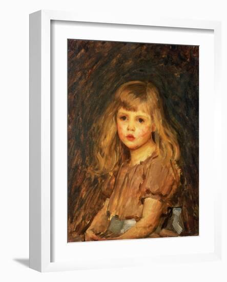 Portrait of a Girl-John William Waterhouse-Framed Giclee Print