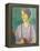 Portrait of a Girl-Mark Gertler-Framed Premier Image Canvas