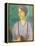 Portrait of a Girl-Mark Gertler-Framed Premier Image Canvas