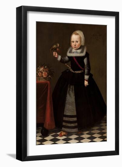 Portrait of a Girl-French-Framed Giclee Print