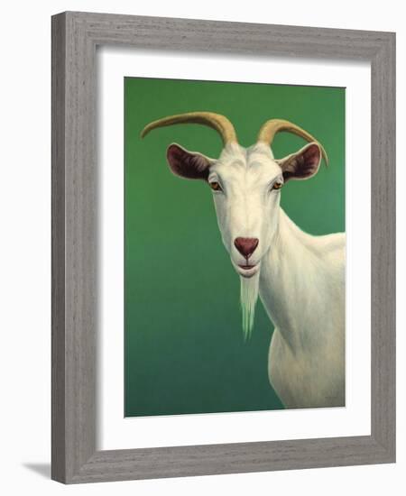 Portrait of a Goat-James W. Johnson-Framed Giclee Print