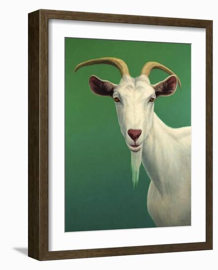 Portrait of a Goat-James W. Johnson-Framed Giclee Print