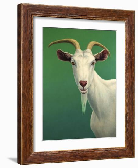 Portrait of a Goat-James W. Johnson-Framed Giclee Print