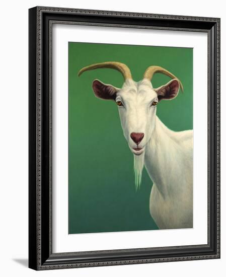 Portrait of a Goat-James W. Johnson-Framed Giclee Print