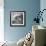 Portrait of a Greyhound dog-Panoramic Images-Framed Photographic Print displayed on a wall