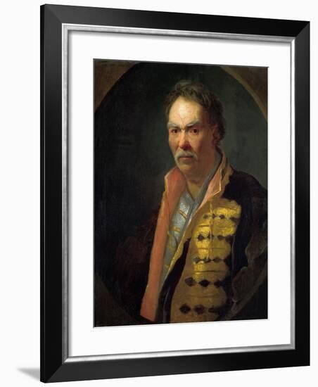 Portrait of a Hetman (Ivan Mazepa), 1720S-Ivan Nikitich Nikitin-Framed Giclee Print