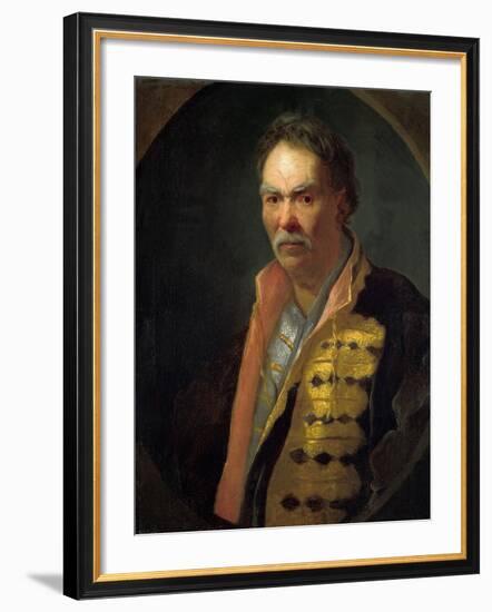 Portrait of a Hetman (Ivan Mazepa), 1720S-Ivan Nikitich Nikitin-Framed Giclee Print