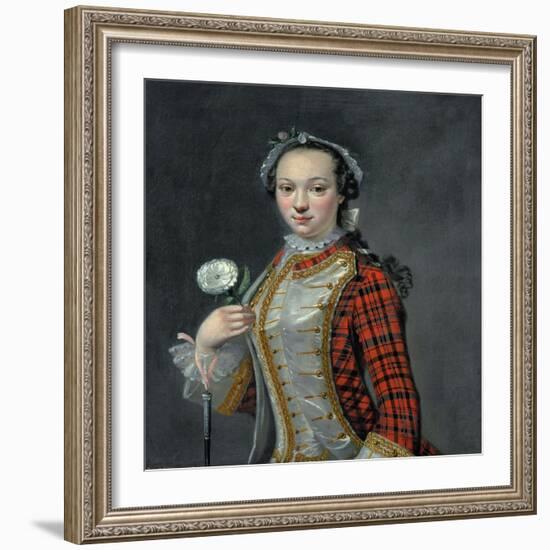 Portrait of a Jacobite Lady-Cosmo Alexander-Framed Giclee Print