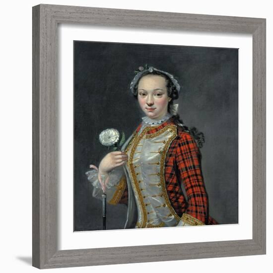 Portrait of a Jacobite Lady-Cosmo Alexander-Framed Giclee Print