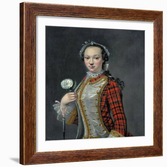 Portrait of a Jacobite Lady-Cosmo Alexander-Framed Giclee Print