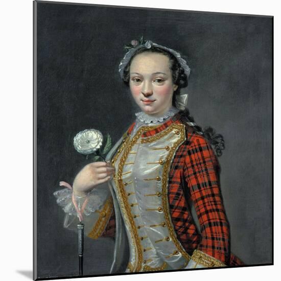 Portrait of a Jacobite Lady-Cosmo Alexander-Mounted Giclee Print