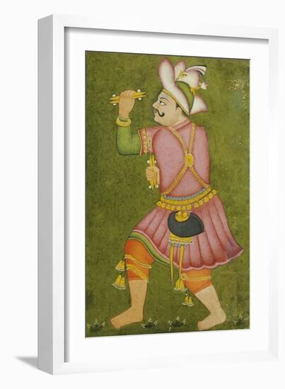 Portrait of a Jester-null-Framed Giclee Print