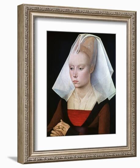 Portrait of a Lady, 1460-Rogier van der Weyden-Framed Giclee Print