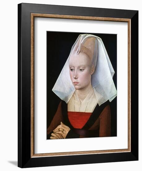 Portrait of a Lady, 1460-Rogier van der Weyden-Framed Giclee Print