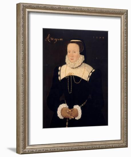 Portrait of a Lady, 1575-Cornelis Ketel-Framed Giclee Print