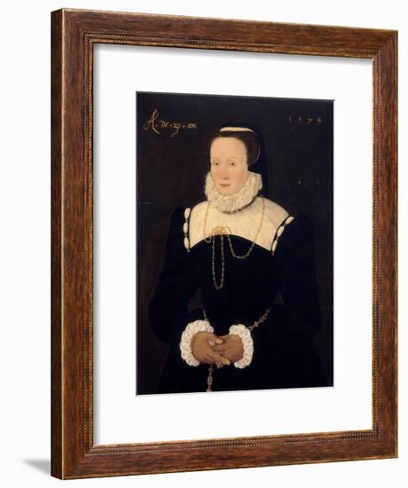 Portrait of a Lady, 1575-Cornelis Ketel-Framed Giclee Print