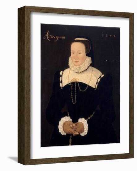 Portrait of a Lady, 1575-Cornelis Ketel-Framed Giclee Print