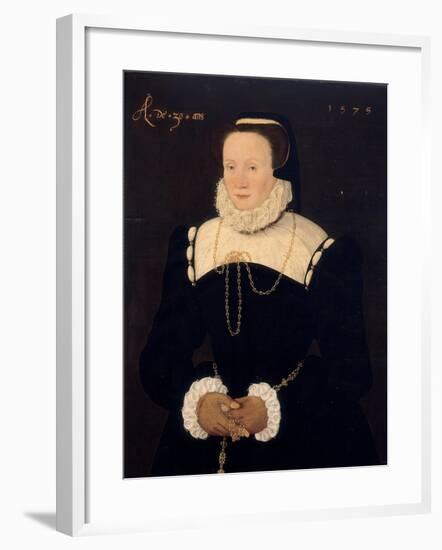 Portrait of a Lady, 1575-Cornelis Ketel-Framed Giclee Print