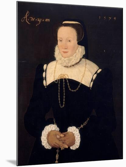 Portrait of a Lady, 1575-Cornelis Ketel-Mounted Giclee Print