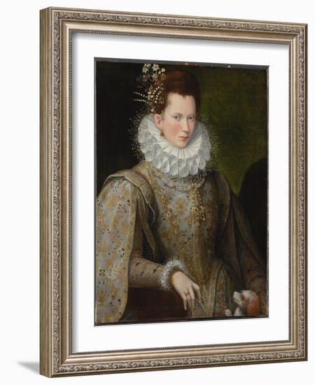 Portrait of a Lady, 1590s-Lavinia Fontana-Framed Giclee Print