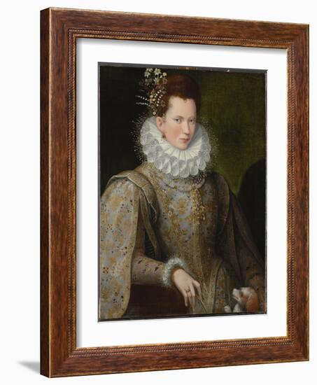 Portrait of a Lady, 1590s-Lavinia Fontana-Framed Giclee Print