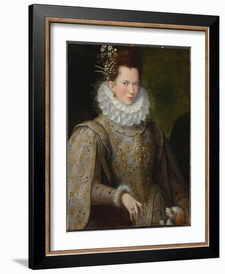 Portrait of a Lady, 1590s-Lavinia Fontana-Framed Giclee Print