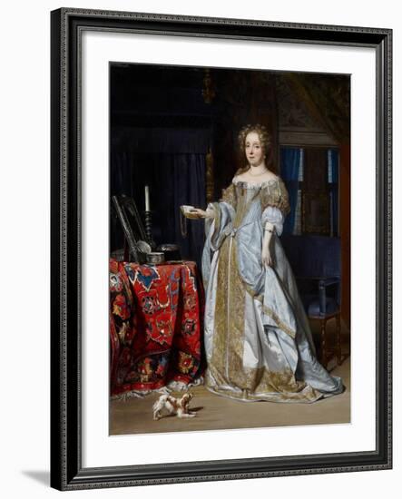 Portrait of a Lady, 1667-Gabriel Metsu-Framed Giclee Print