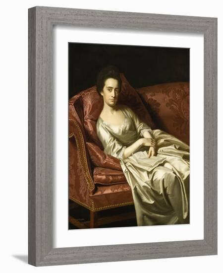 Portrait of a Lady, 1771-John Singleton Copley-Framed Giclee Print