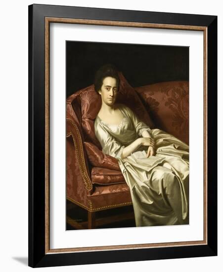 Portrait of a Lady, 1771-John Singleton Copley-Framed Giclee Print