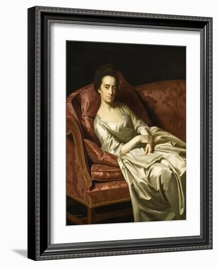 Portrait of a Lady, 1771-John Singleton Copley-Framed Giclee Print