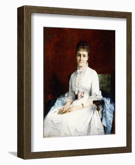 Portrait of a Lady, 1877-Henriette Browne-Framed Giclee Print