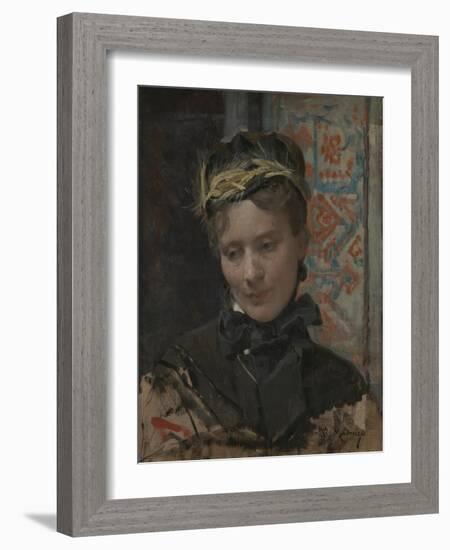 Portrait of a Lady, 1885-1896-Raimundo De Madrazo Y Garreta-Framed Giclee Print